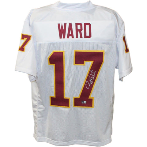 Charlie Ward Autographed/Signed College Style White Jersey Beckett 44405