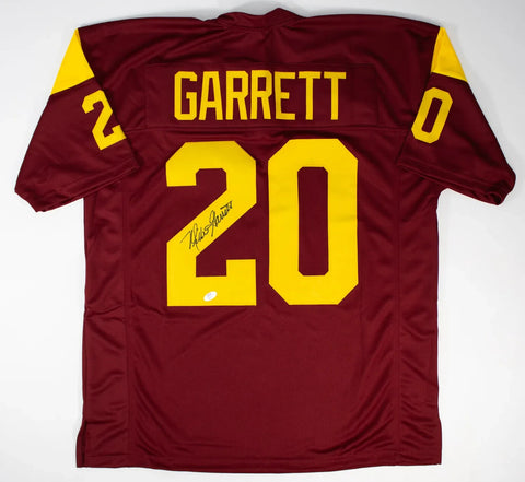 Mike Garrett Signed USC Trojans Jersey (JSA COA) Kansas City Chiefs Running Back