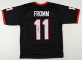 Jake Fromm Signed Georgia Bulldogs Jersey (Beckett) Buffalo Bills 2020 Draft Pck