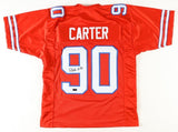 DeWayne Carter Signed Buffalo Bills Jersey (TSE) 2024 3rd Round Pick Def. Line