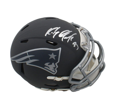 Rob Gronkowski Signed New England Patriots Speed Slate NFL Mini Helmet