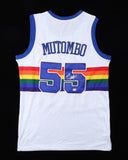 Dikembe Mutombo Signed Denver Nuggets Jersey (PSA COA) 8xNBA All Star Center