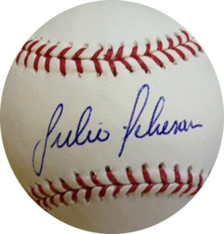 Julio Teheran Autographed/Signed Atlanta Braves Rawlings Baseball COA PIC MLB