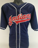 Bartolo Colon Signed Cleveland Indians Blue Road Jersey (JSA Witness COA)