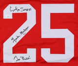 Carlos Snow Signed Ohio State Buckeye Jersey Ins F**k Michigan & Go Bucks! (JSA)