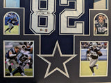 FRAMED DALLAS COWBOYS JASON WITTEN AUTOGRAPHED SIGNED JERSEY BECKETT HOLO