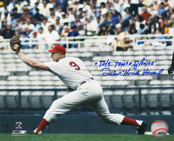 Frank Howard Signed Senators Fielding 8x10 Photo w/The Tower of Power - (SS COA)