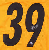 Minkah Fitzpatrick Signed Steelers Jersey (Beckett COA) Miami 2018 1st Rd Pick