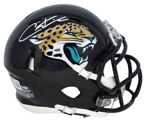 CHRISTIAN KIRK AUTOGRAPHED JACKSONVILLE JAGUARS SPEED MINI HELMET BECKETT