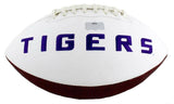 Patrick Peterson Autographed/Signed LSU Tigers NCAA Embroidered White Football