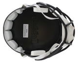 Ravens Ray Lewis & Ed Reed Signed Full Size Speed Rep Helmet w/ Case BAS Wit 2