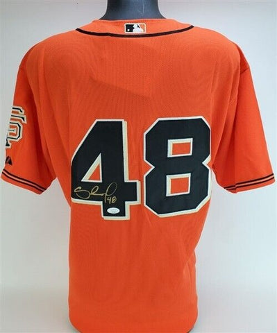 Pablo Sandoval Signed San Francisco Giants Jersey (JSA COA) 3xWorld Series Champ