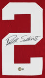 Alabama Patrick Surtain II Authentic Signed Maroon Pro Style Jersey BAS Witness