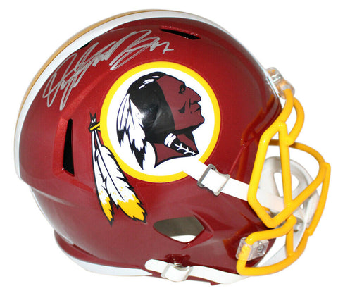 Dwayne Haskins Signed Washington Redskins Speed Replica Helmet BAS 25042