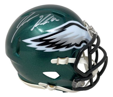 Jason Kelce Signed Philadelphia Eagles Mini Speed Helmet PSA ITP Hologram