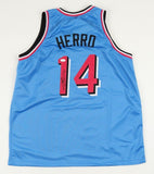 Tyler Herro Heat Signed Blue Miami Vice Specialty Jersey (JSA COA) Unv. Kentucky