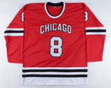 Dominik Kubalik Signed Blackhawks Jersey (Beckett COA) Chicago Sophmore Center