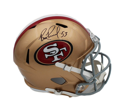 Bill Romanowski Signed San Francisco 49ers Speed Full Size NFL Helmet