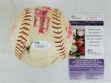 Gary Carter (died 2012) Signed Game Used Softball (JSA COA) Mets / Expos MLB HOF