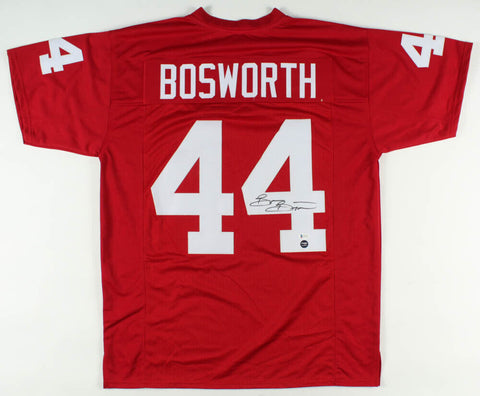 Brian Bosworth Signed Oklahoma Sooners Jersey (Beckett COA) Seattle Seahawks LB