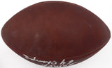 Jim Brown Autographed NFL Leather Football Browns W/Stats PSA/DNA