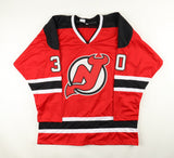 Martin Brodeur Signed New Jersey Devils Jersey (Beckett) 10xAll Star Goal Tender