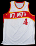 Spud Webb Signed Atlanta Hawks Jersey /1986 Slam Dunk Champion (JSA COA)