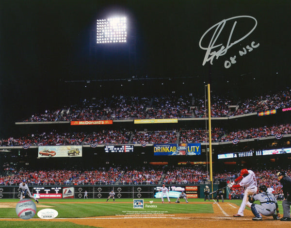 Phillies Ryan Howard "2008 WS Champs" Authentic Signed 11x14 Photo JSA Witness