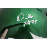 Darrelle Revis Autographed/Signed New York Jets Authentic Helmet Beckett 48032