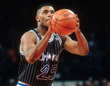Orlando Magic 1993-94 Team Signed Basketball (JSA LOA) A Hardaway, Shaq, D Scott