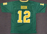 NOTRE DAME FIGHTING IRISH IAN BOOK AUTOGRAPHED GREEN JERSEY BECKETT BAS 192453