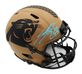 Steve Smith Sr Signed Panthers Speed Authentic STS 2 Helmet "Agent 89" Insc