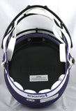 Jordan Addison Autographed Minnesota Vikings F/S Speed Helmet-Beckett W Hologram