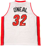 HEAT SHAQUILLE SHAQ O'NEAL AUTOGRAPHED WHITE JERSEY THE DIESEL BECKETT 202308