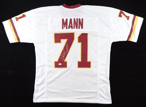 Charles Mann Signed Washington Redskins Jersey Inscribed "3xSB Champs" (JSA COA)