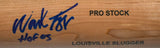 Wade Boggs Autographed Blonde Slugger Pro Baseball Bat w/HOF- Beckett W Hologram