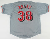 Gary Nolan Signed Cincinnati Jersey Inscribed Reds HOF & 2xiW.S Champs PSA COA