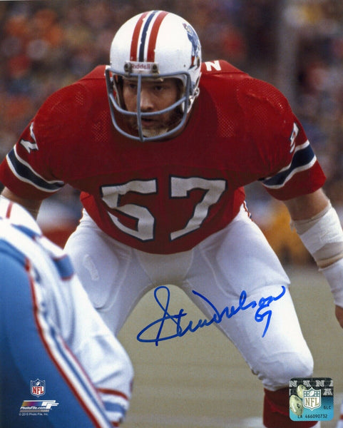 Steve Nelson New England Patriots Signed Autographed 8x10 Photo