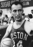 Bob Cousy Signed Boston Celtics Jersey Inscribed "Peace" (JSA COA) 6xNBA Champ