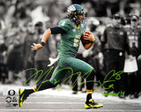 MARCUS MARIOTA AUTOGRAPHED 16X20 PHOTO OREGON DUCKS "HEISMAN '14" MM HOLO 89883