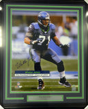 WALTER JONES AUTOGRAPHED SIGNED FRAMED 16X20 PHOTO SEAHAWKS MCS HOLO 99724