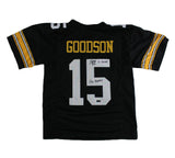 Tyler Goodson Signed Iowa Custom Black Jersey-Go Hawks & Is Good