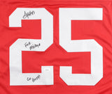 Antonio Pittman Signed Ohio State Jersey Inscibd "F*** Michigan & Go Bucks (JSA)