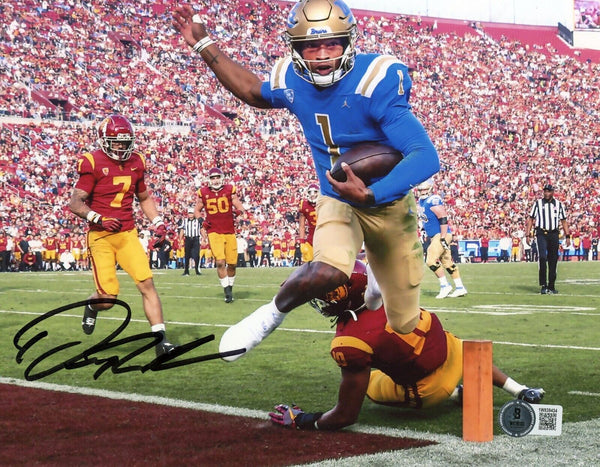 DORIAN THOMPSON-ROBINSON SIGNED UCLA BRUINS VS USC 8x10 PHOTO BECKETT