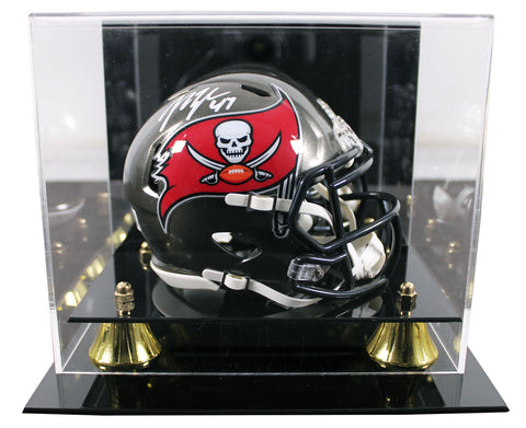 Buccaneers John Lynch Authentic Signed Speed Mini Helmet W/ Case BAS Witnessed