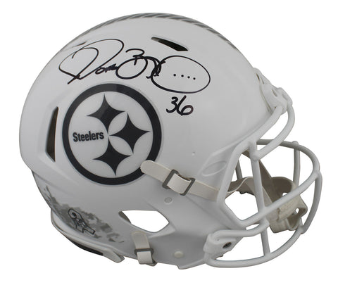 Steelers Jerome Bettis Signed STS III Full Size Speed Proline Helmet BAS Witness