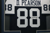 DREW PEARSON (Cowboys throwback TOWER) Signed Autographed Framed Jersey JSA