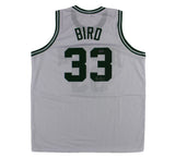 Larry Bird Signed Boston Custom White Jersey