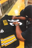 Jerome Bettis Signed Notre Dame Fighting Irish Jersey (Beckett) Steelers The Bus