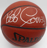 Bob Cousy Autographed Spalding I /O Basketball Celtics "HOF 70" JSA #AT76259